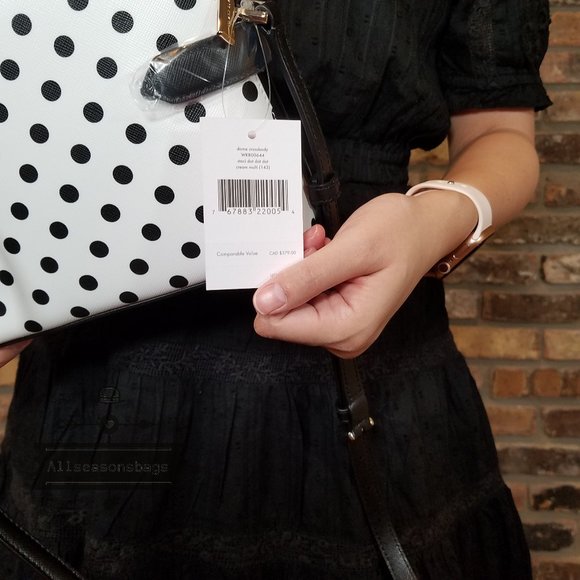 Kate Spade STACI Dot dot Small Dome Crossbody BAG - Picture 4 of 12